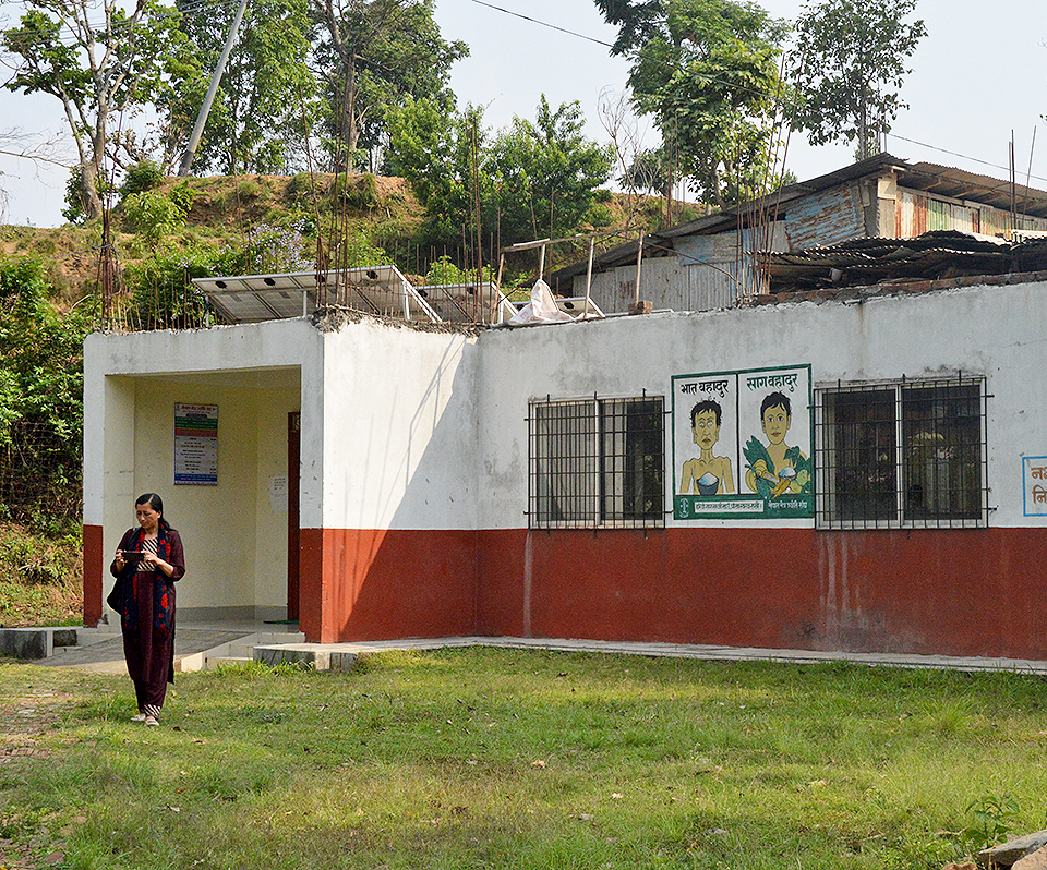 Außenansicht ECC Bhojpur, Nepal