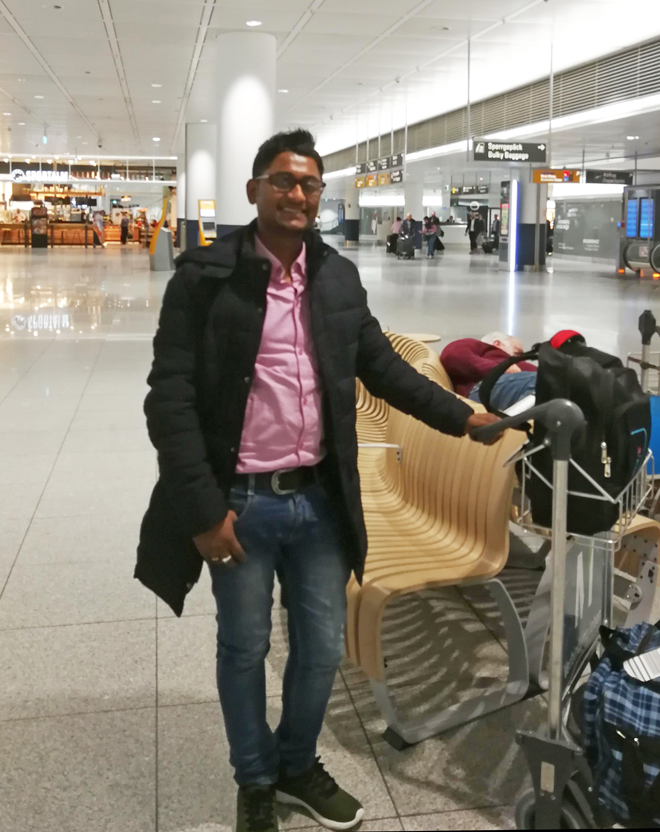 1. März 2019, Welcome Tinku Mukherjee