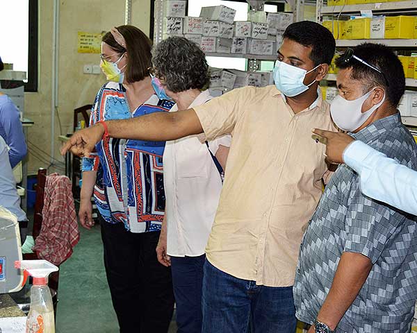 Optiker Werkstatt, Kathmandu, Vision for the World in Nepal