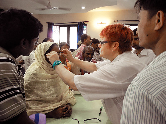Vision for the World, Optiker know-how für Nepal