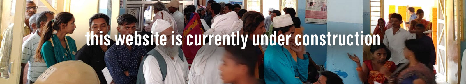 Homepage Vision for the World is under Construction