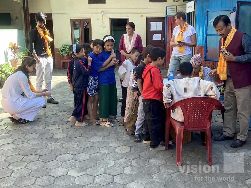 Kathmandu School Vision Screening Program, November 2022